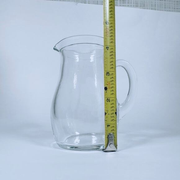 Bormioli Rocco Bistrot Glass Jug/Pitcher .25L Carafe Italy Vintage - Picture 10 of 16